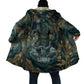 Egyptian Hapi Cloak God of the Nile Ankh Symbol Lotus Flowers and Sacred River Energy