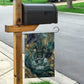 Egyptian Hapi Garden Flag God of the Nile Ankh Symbol Lotus Flowers and Sacred River Energy