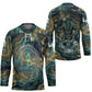 Egyptian Hapi Hockey Jersey God of the Nile Ankh Symbol Lotus Flowers and Sacred River Energy
