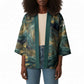 Egyptian Hapi Kimono God of the Nile Ankh Symbol Lotus Flowers and Sacred River Energy