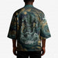 Egyptian Hapi Kimono God of the Nile Ankh Symbol Lotus Flowers and Sacred River Energy