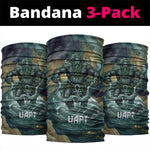 Egyptian Hapi Neck Gaiter God of the Nile Ankh Symbol Lotus Flowers and Sacred River Energy