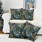 Egyptian Hapi Pillow Cover God of the Nile Ankh Symbol Lotus Flowers and Sacred River Energy