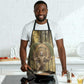 Heh and Hauhet Egyptian Apron Timeless Gods Design Infinity Serpent and Divine Balance Ancient