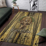 Heh and Hauhet Egyptian Area Rug Timeless Gods Design Infinity Serpent and Divine Balance Ancient