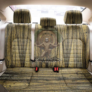 Heh and Hauhet Egyptian Back Car Seat Cover Timeless Gods Design Infinity Serpent and Divine Balance Ancient