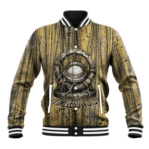 Heh and Hauhet Egyptian Baseball Jacket Timeless Gods Design Infinity Serpent and Divine Balance Ancient