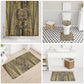 Heh and Hauhet Egyptian Bathroom Set Timeless Gods Design Infinity Serpent and Divine Balance Ancient