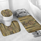 Heh and Hauhet Egyptian Bathroom Set Timeless Gods Design Infinity Serpent and Divine Balance Ancient