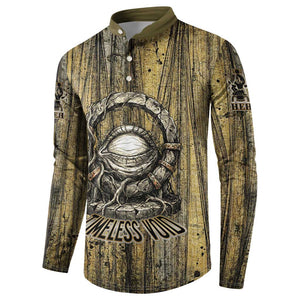 Heh and Hauhet Egyptian Button Sweatshirt Timeless Gods Design Infinity Serpent and Divine Balance Ancient