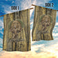 Heh and Hauhet Egyptian Garden Flag Timeless Gods Design Infinity Serpent and Divine Balance Ancient