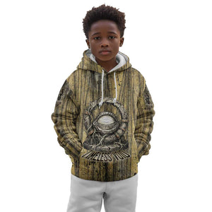 Heh and Hauhet Egyptian Kid Hoodie Timeless Gods Design Infinity Serpent and Divine Balance Ancient