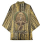 Heh and Hauhet Egyptian Kimono Timeless Gods Design Infinity Serpent and Divine Balance Ancient