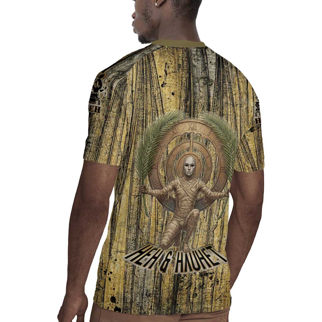 Heh and Hauhet Egyptian Rugby Jersey Timeless Gods Design Infinity Serpent and Divine Balance Ancient