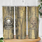 Heh and Hauhet Egyptian Skinny Tumbler Timeless Gods Design Infinity Serpent and Divine Balance Ancient