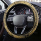 Heh and Hauhet Egyptian Steering Wheel Cover Timeless Gods Design Infinity Serpent and Divine Balance Ancient