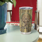 Heh and Hauhet Egyptian Tumbler Cup Timeless Gods Design Infinity Serpent and Divine Balance Ancient