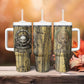 Heh and Hauhet Egyptian Tumbler With Handle Timeless Gods Design Infinity Serpent and Divine Balance Ancient