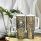 Heh and Hauhet Egyptian Tumbler With Handle Timeless Gods Design Infinity Serpent and Divine Balance Ancient