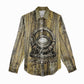 Heh and Hauhet Egyptian Women Casual Shirt Timeless Gods Design Infinity Serpent and Divine Balance Ancient