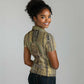 Heh and Hauhet Egyptian Women Polo Shirt Timeless Gods Design Infinity Serpent and Divine Balance Ancient
