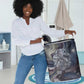 Egyptian Heh and Hauhet Laundry Basket Serpent Duo Design Cosmic Infinity and Eternal Balance Motif