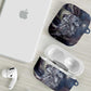 Egyptian Heh and Hauhet AirPods Case Serpent Duo Design Cosmic Infinity and Eternal Balance Motif