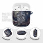 Egyptian Heh and Hauhet AirPods Case Serpent Duo Design Cosmic Infinity and Eternal Balance Motif