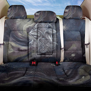 Egyptian Heh and Hauhet Back Car Seat Cover Serpent Duo Design Cosmic Infinity and Eternal Balance Motif