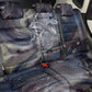 Egyptian Heh and Hauhet Back Car Seat Cover Serpent Duo Design Cosmic Infinity and Eternal Balance Motif