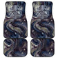 Egyptian Heh and Hauhet Car Mats Serpent Duo Design Cosmic Infinity and Eternal Balance Motif