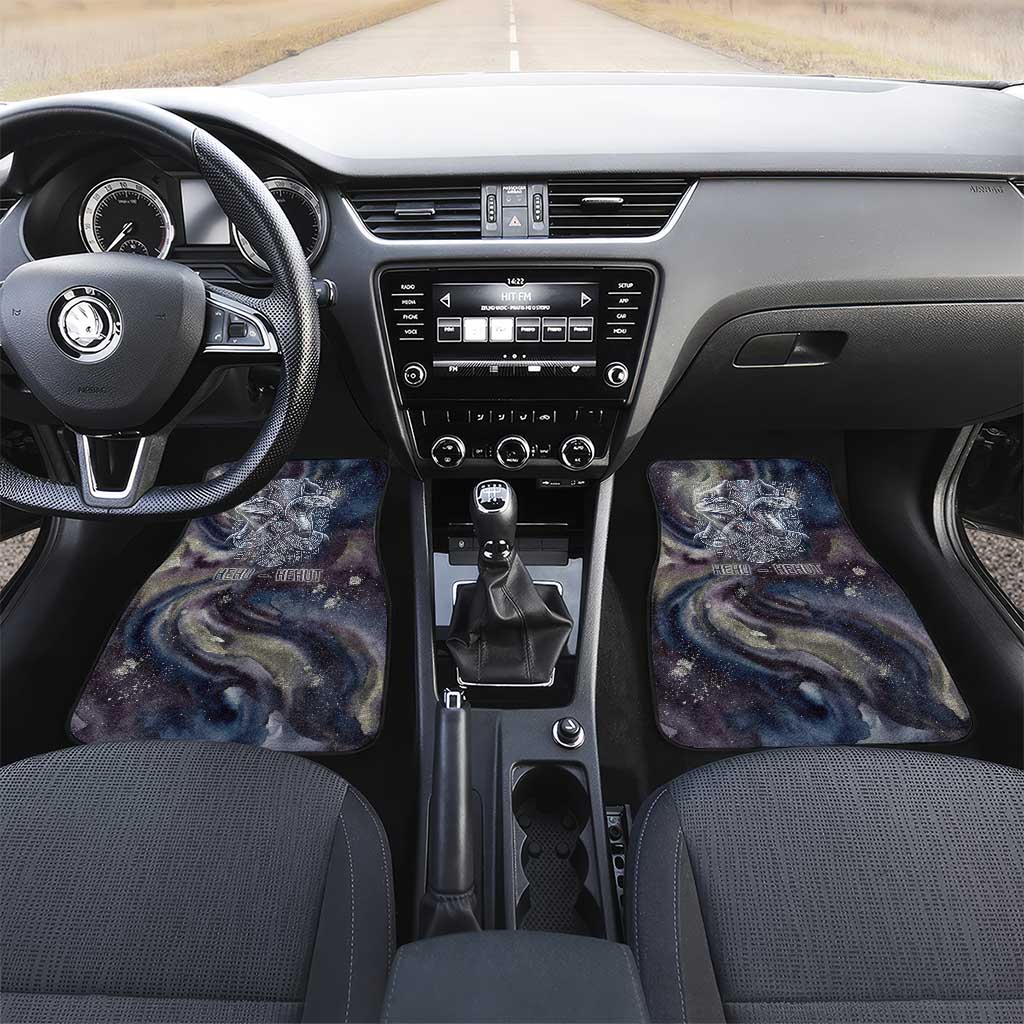 Egyptian Heh and Hauhet Car Mats Serpent Duo Design Cosmic Infinity and Eternal Balance Motif
