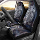 Egyptian Heh and Hauhet Car Seat Cover Serpent Duo Design Cosmic Infinity and Eternal Balance Motif