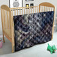 Egyptian Heh and Hauhet Quilt Serpent Duo Design Cosmic Infinity and Eternal Balance Motif