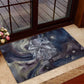 Egyptian Heh and Hauhet Rubber Doormat Serpent Duo Design Cosmic Infinity and Eternal Balance Motif