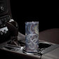 Egyptian Heh and Hauhet Skinny Tumbler Serpent Duo Design Cosmic Infinity and Eternal Balance Motif
