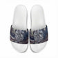Egyptian Heh and Hauhet Slide Sandals Serpent Duo Design Cosmic Infinity and Eternal Balance Motif