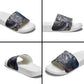 Egyptian Heh and Hauhet Slide Sandals Serpent Duo Design Cosmic Infinity and Eternal Balance Motif