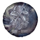 Egyptian Heh and Hauhet Spare Tire Cover Serpent Duo Design Cosmic Infinity and Eternal Balance Motif