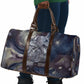 Egyptian Heh and Hauhet Travel Bag Serpent Duo Design Cosmic Infinity and Eternal Balance Motif