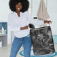 Kek and Kauket Egyptian Laundry Basket Primordial Darkness Design Cosmic Frogs and Serpents