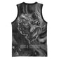 Kek and Kauket Egyptian Basketball Jersey Primordial Darkness Design Cosmic Frogs and Serpents