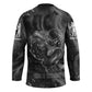Kek and Kauket Egyptian Hockey Jersey Primordial Darkness Design Cosmic Frogs and Serpents