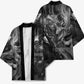 Kek and Kauket Egyptian Kimono Primordial Darkness Design Cosmic Frogs and Serpents