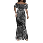 Kek and Kauket Egyptian Mermaid Dress Primordial Darkness Design Cosmic Frogs and Serpents