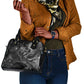 Kek and Kauket Egyptian Shoulder Handbag Primordial Darkness Design Cosmic Frogs and Serpents