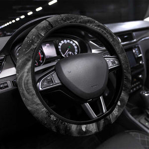 Kek and Kauket Egyptian Steering Wheel Cover Primordial Darkness Design Cosmic Frogs and Serpents