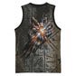 Egypt Kek and Kauket Basketball Jersey Ancient Void Theme with Frog and Serpent Duality