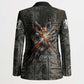 Egypt Kek and Kauket Blazer Ancient Void Theme with Frog and Serpent Duality