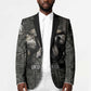 Egypt Kek and Kauket Blazer Ancient Void Theme with Frog and Serpent Duality